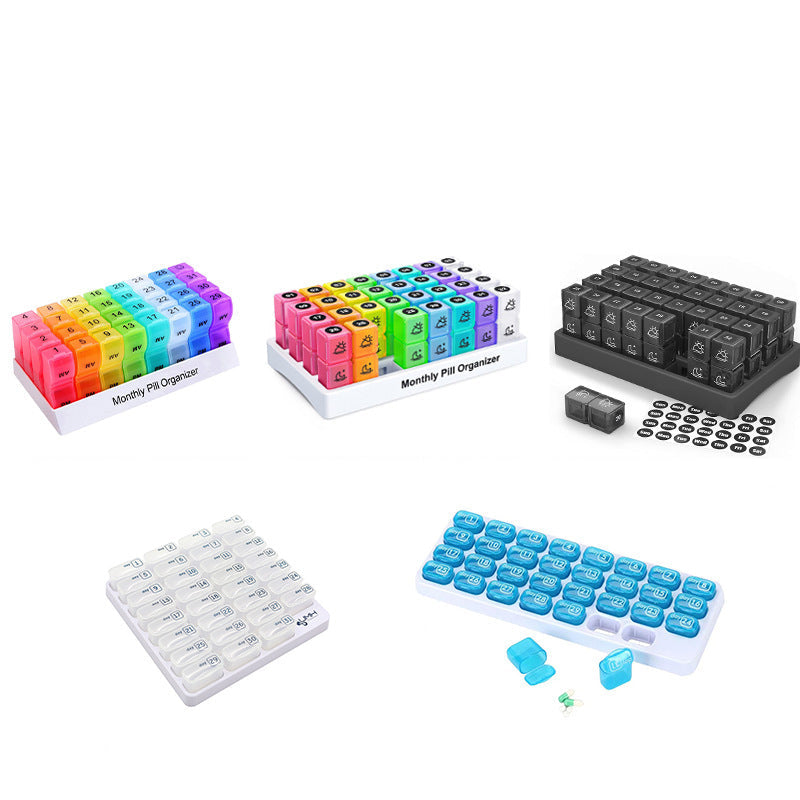 🔥New Hot Selling❤️🔥 Portable 31-Day Monthly Pill Organizer