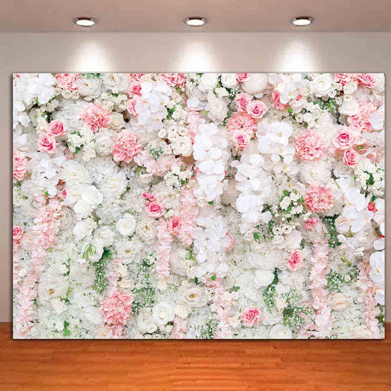 Ultra-Realistic Enchanted Forest Butterfly & Floral Backdrop Banner-Magical Outdoor Party Decoration