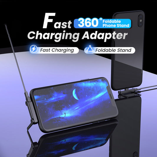Foldable Stand Charging Adapter