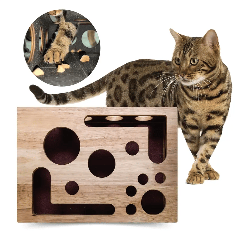 🎁😻 Cat Scratching Toy Box: Easily trim your cat’s nails without nail clippers or a nail file