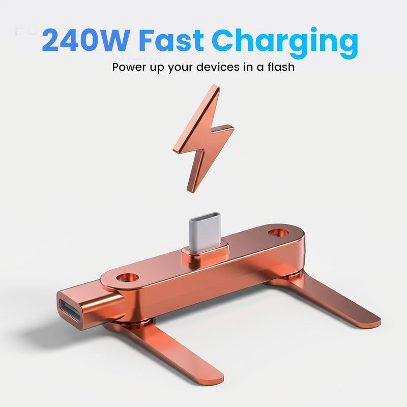 Foldable Stand Charging Adapter
