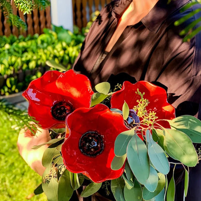 🎁Handmade Flower Garden Stake🐦