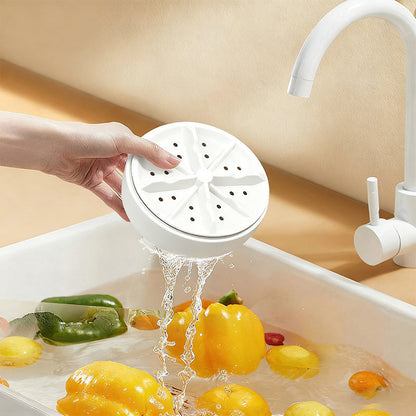 🍇🍅Effortless Vortex Fruit & Vegetable Washer – Removes Pesticides, BPA-Free & Easy-Clean Design 💧