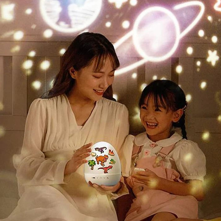 Dinosaur Egg Night Light Projector For Kids