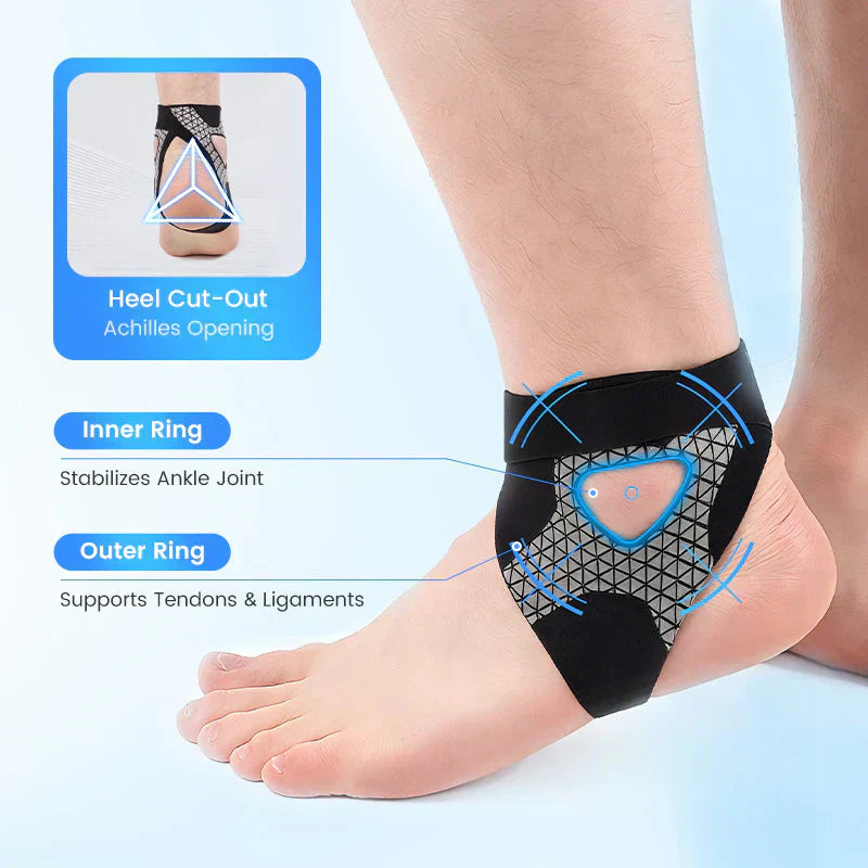🔥2026 Hot Sale🦶 Adjustable Elastic Ankle Brace