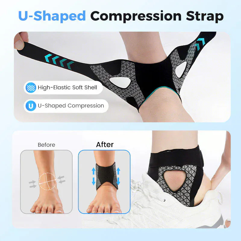 🔥2026 Hot Sale🦶 Adjustable Elastic Ankle Brace
