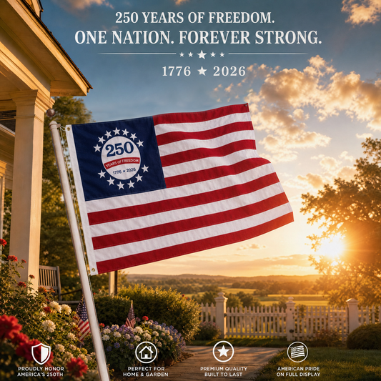 250th Anniversary USA Commemorative Flag (3x5 Ft)