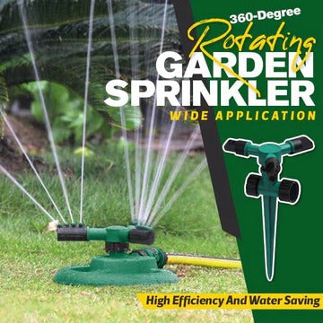 360° Flexible Garden Sprinkler with Adjustable Multi-Directional Water Spray