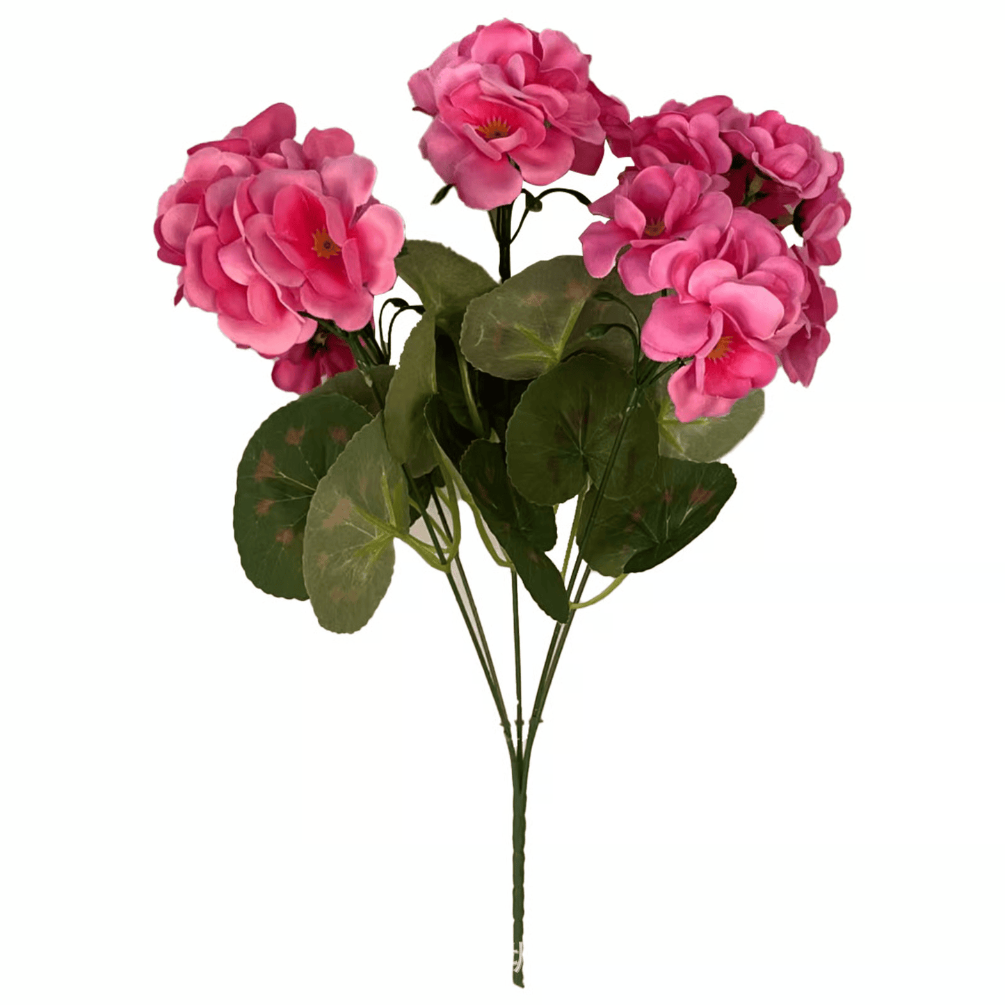 🌸 Lush, UV-Resistant Artificial Geraniums – Real Look, No Maintenance! 🌞🏡