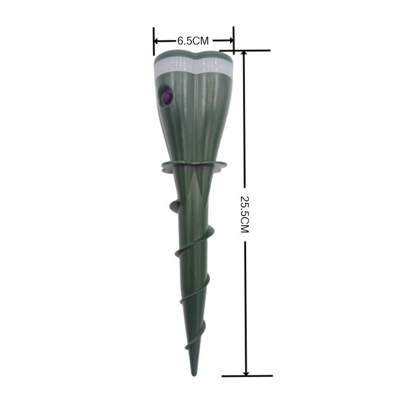 🌸Spring Sale 50 % OFF☘️Outdoors Solar Powered Waterproof Screw Mole Repellent