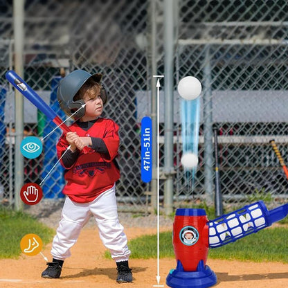 Kids’ Automatic Baseball Pitching Set