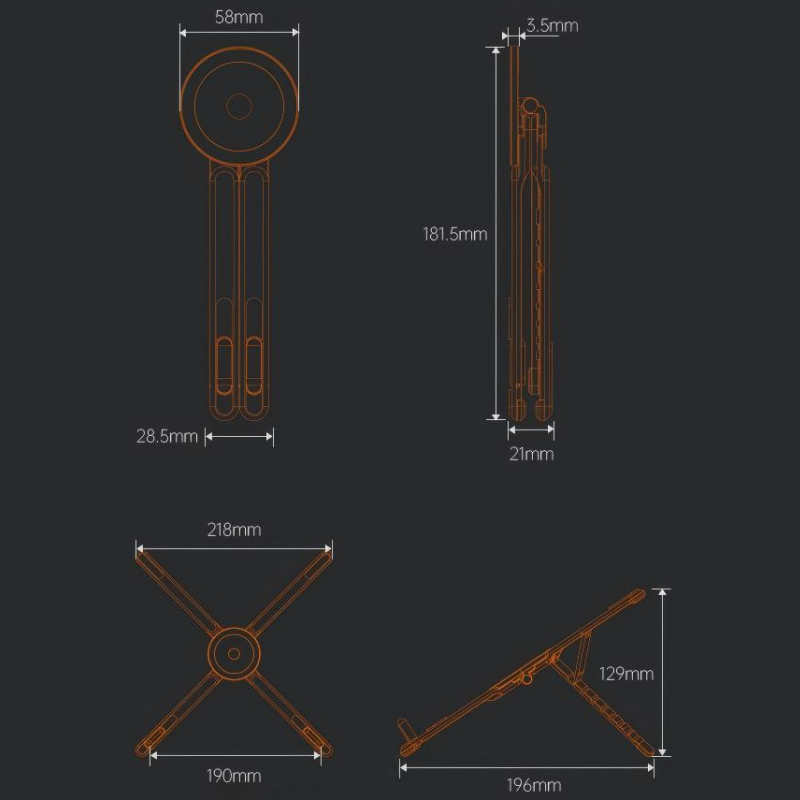 Universal Magnetic Stand – Compatible with Smartphones, Tablets & Switch 📱🎮【Exceptional Price】