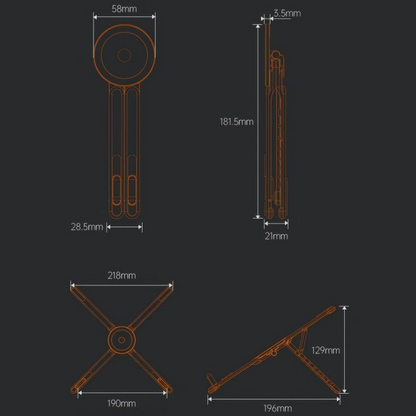 Universal Magnetic Stand – Compatible with Smartphones, Tablets & Switch 📱🎮【Exceptional Price】