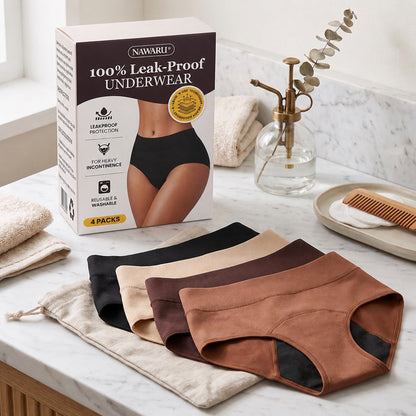 Nawaru® 100% Leak-Proof Underwear 4-pack